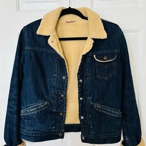 Levi’s Denim Jacket with Sherpa Lining